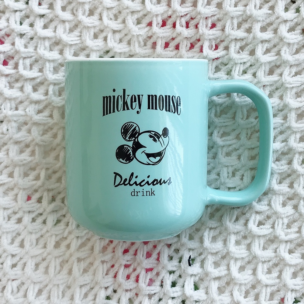 Disney Tokyo Mickey Mouse Mint green Tea mug